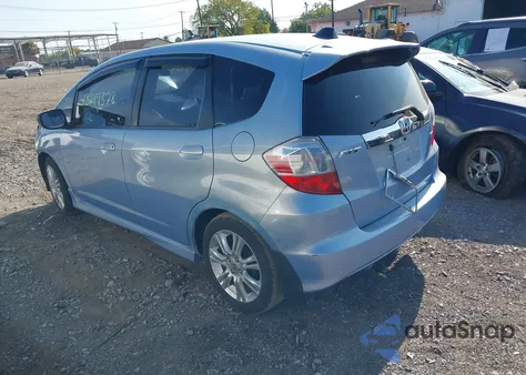 2009 Honda Fit Sport из США, поврежденный, VIN JHMGE88439S007675